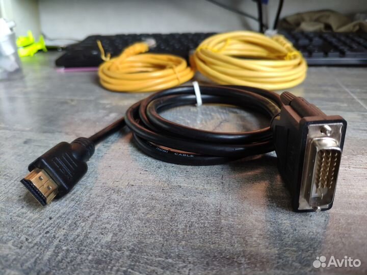 Кабель DVI-D(Dual Link) - Hdmi
