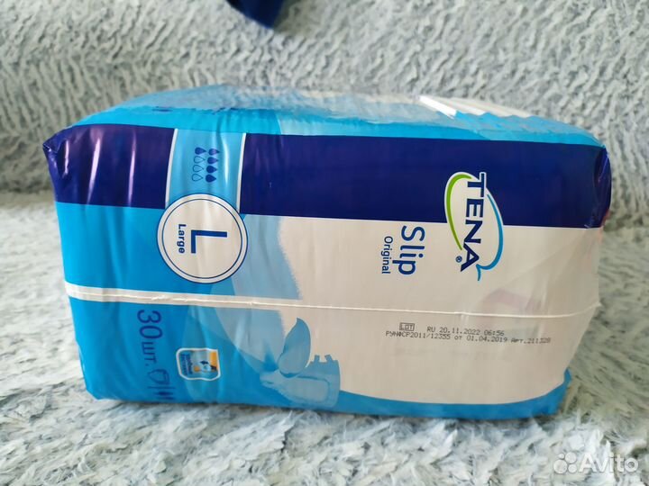 Памперсы для взрослых Tena Slip Original L