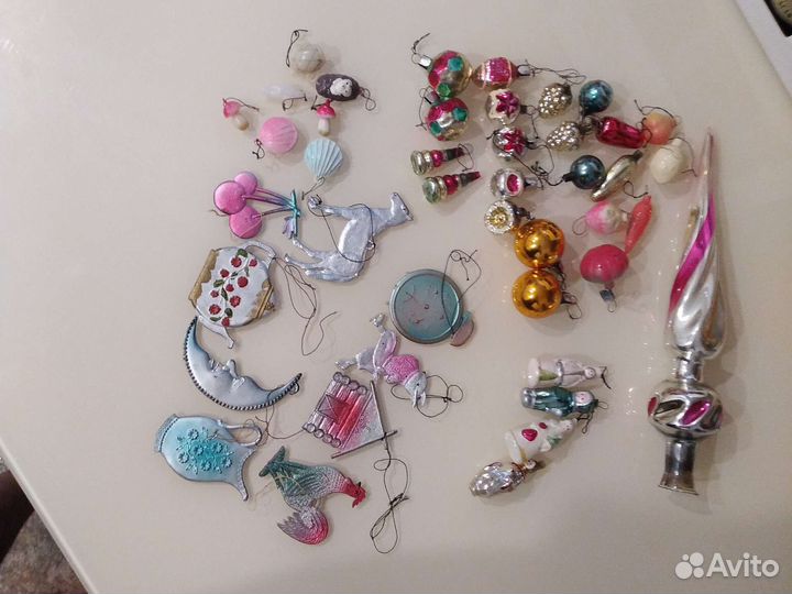 Елочные игрушки СССР малютка