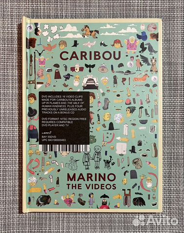 Caribou - Marino/The Videos DVD+CD Italy Digibook