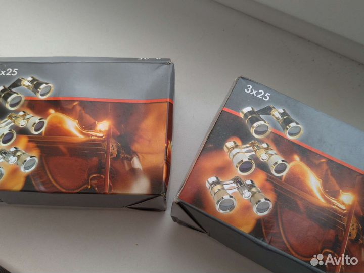 Театральный бинокль 3х25