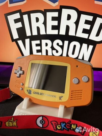 Nintendo Game Boy Advance ags 101 Pokemon FireRed