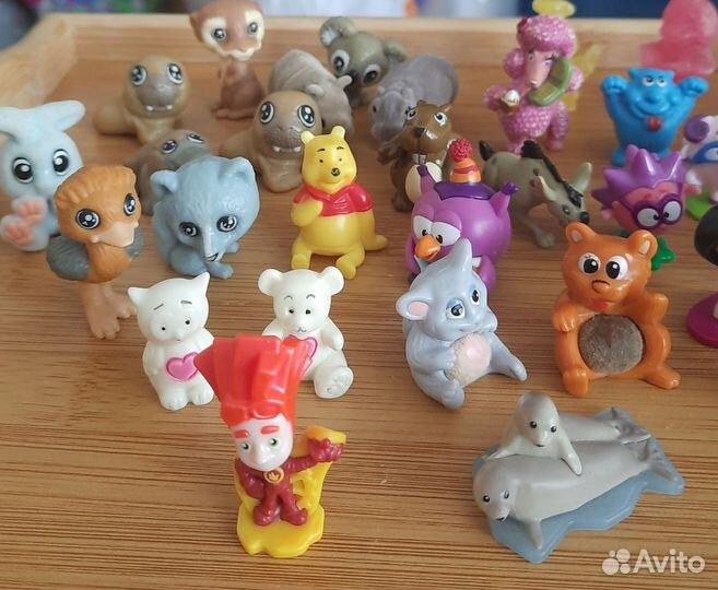 Игрушки цельные из киндера пакетом