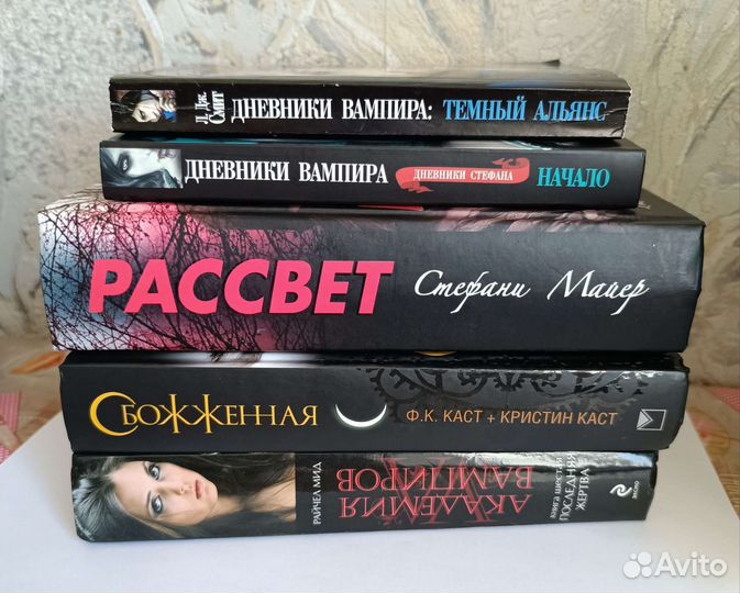 Книги С. Майер, Р. Мид, Л. Дж. Смит, Ф. К. Каст