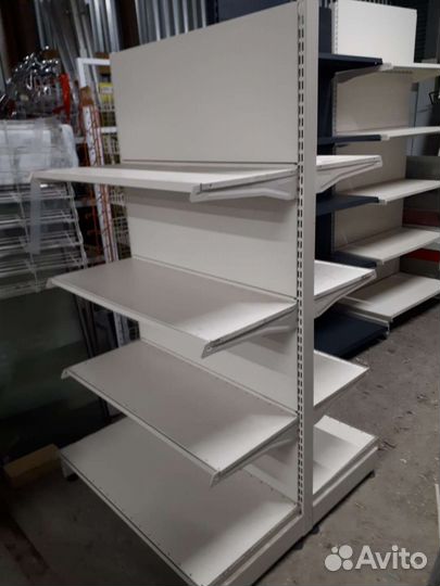 Стеллаж металлический островной