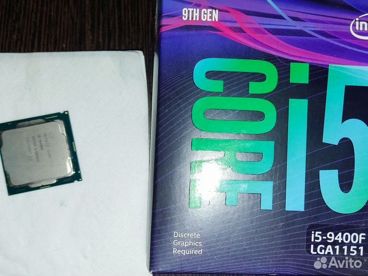 Процессор i5 9400F Box