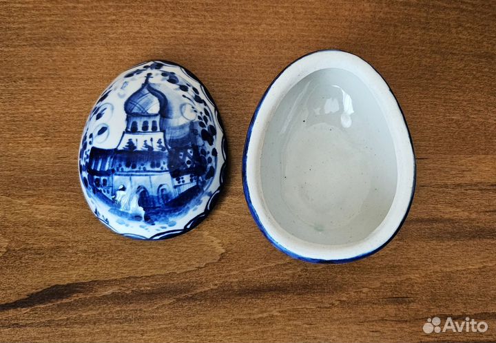 Шкатулка яйцо пасхальное