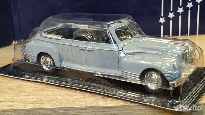 Модель зис 110Б Кабриолет деагостини масштаб 1:43