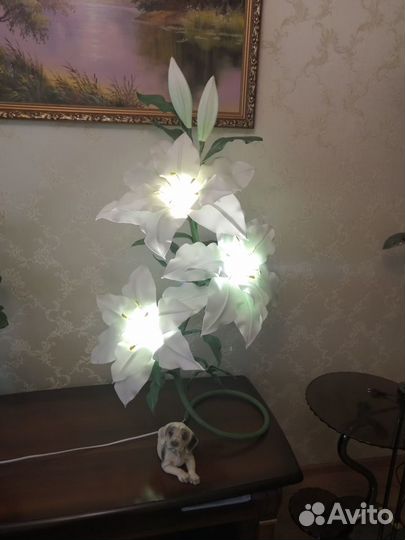 Светильник - Лилия (из изолона)