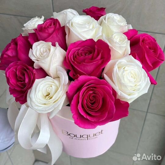 Цветы розы букет