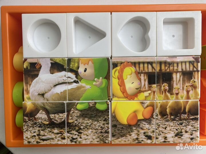 Пазл-кубики-сортер