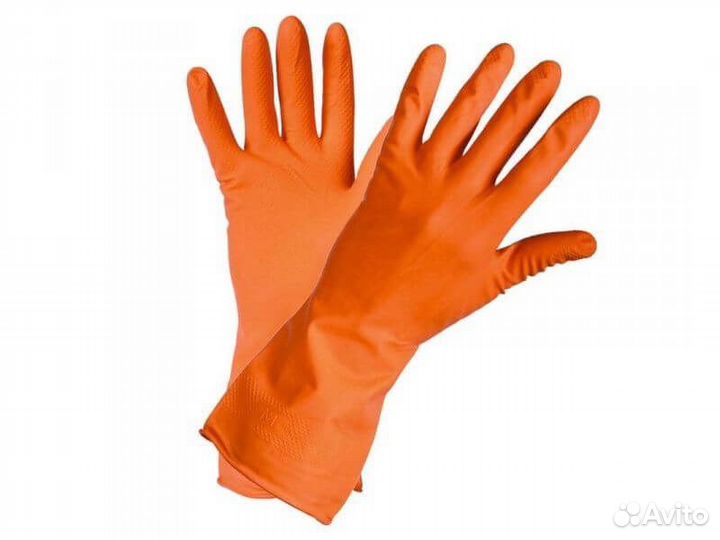 Перчатки резиновые