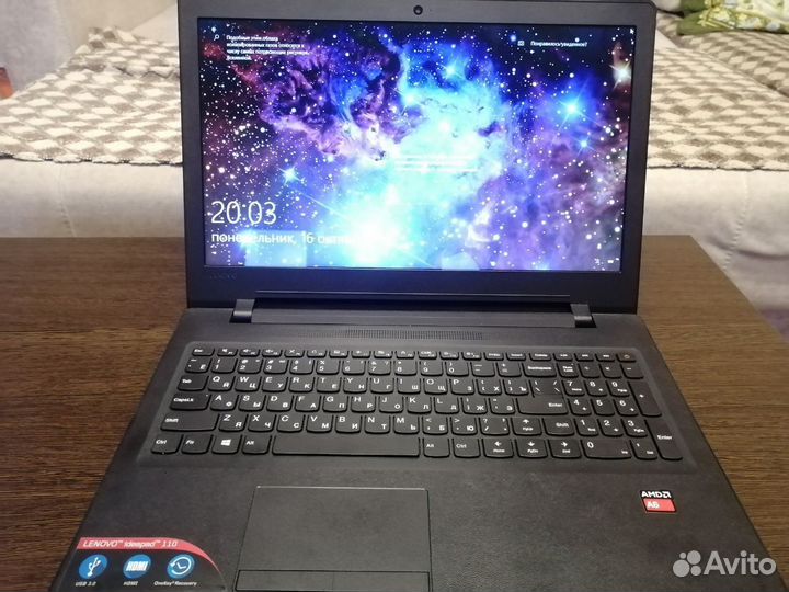 Ноутбук для учебы/работы/игр Lenovo IdeaPad 110