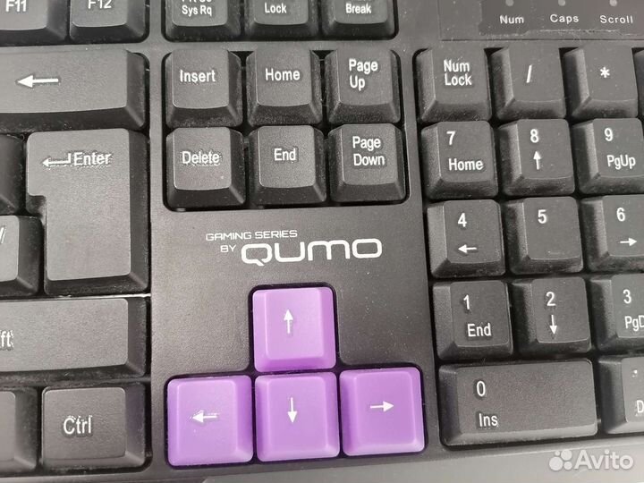 Игровая клавиатура мембран. Qumo Desert Eagle Pro