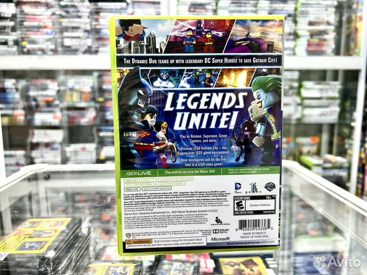 Lego Batman 2 DC Super Heroes игра на Xbox 360