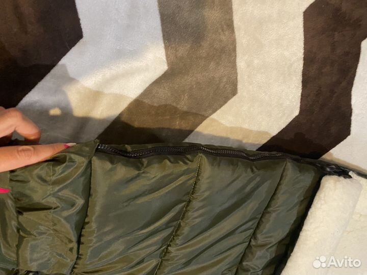 Зимний конверт в коляску на овчине трансформер