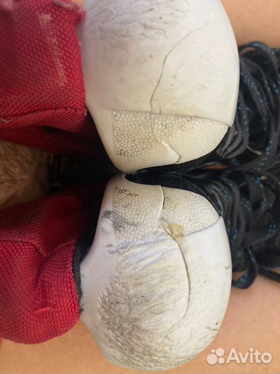 Хоккейные коньки вратаря бу