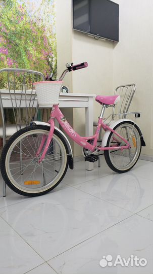 Детский велосипед novatrack Girlish line-20