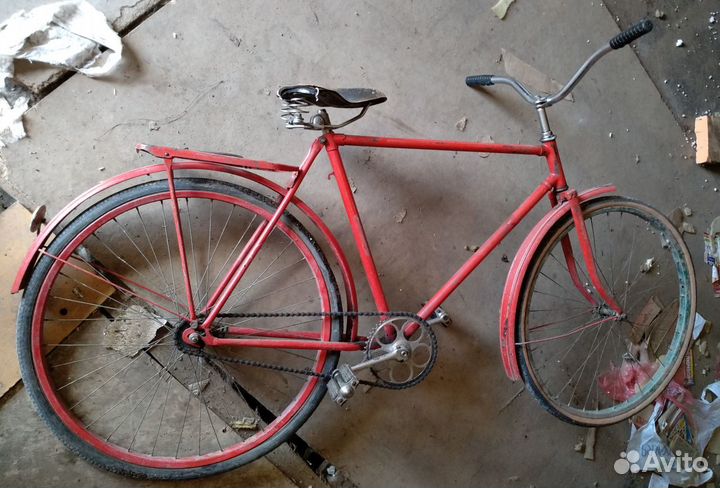 Велосипед хвз на 27 колёсах СССР