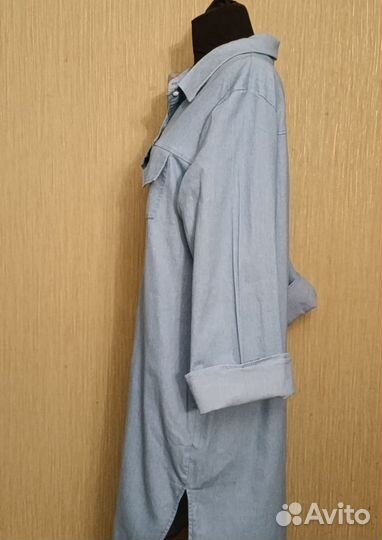 Платье р.50-52 джинсовое