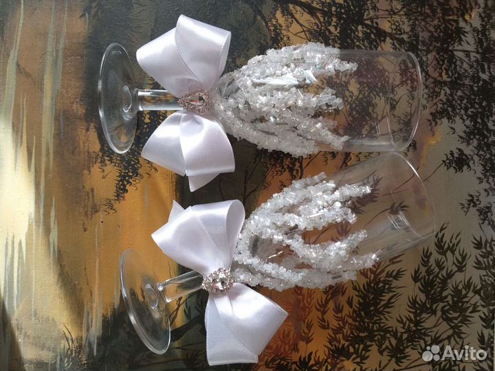 Свадебные бокалы