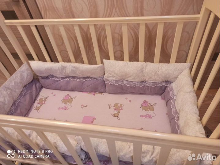 Бортики в детскую кроватку