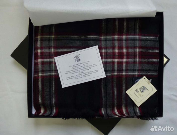 Шарф (палантин) шотландка Eagle