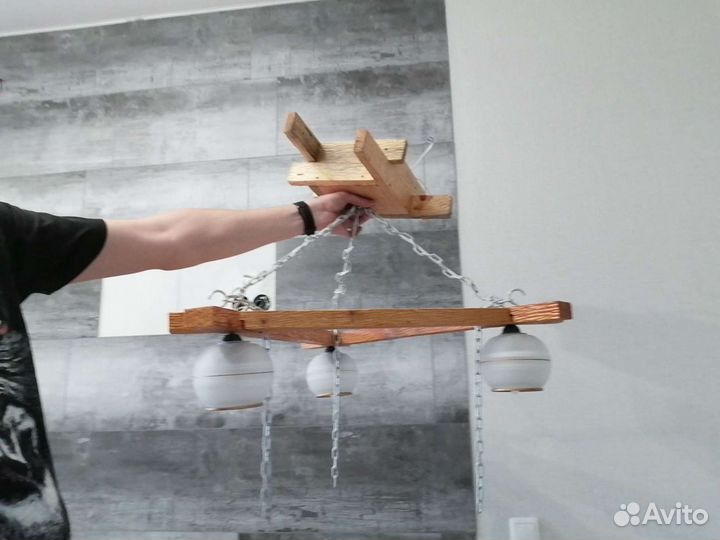 Люстра ручной работы