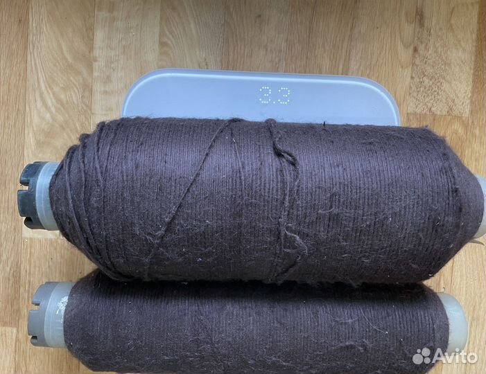 Пряжа в бобинах шерсть СССР