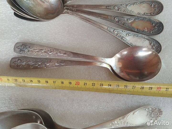 Ложки мельхиоровые СССР