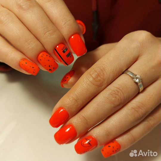 Гель-лак, наращивание ногтей, коррекция