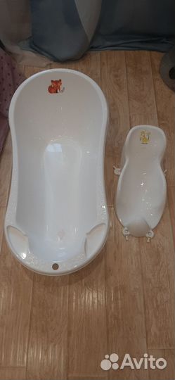 Ванночка для купания с горкой