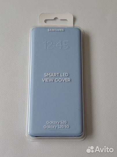 Чехол SMART LED View Cover на Samsung S20 оригинал