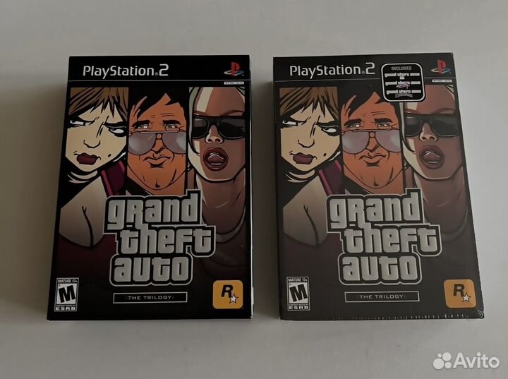PlayStation 2 GTA Grand Theft Auto Trilogy Sealed