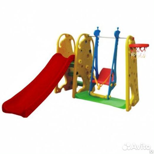 Горка + качели Perfetto Sport 