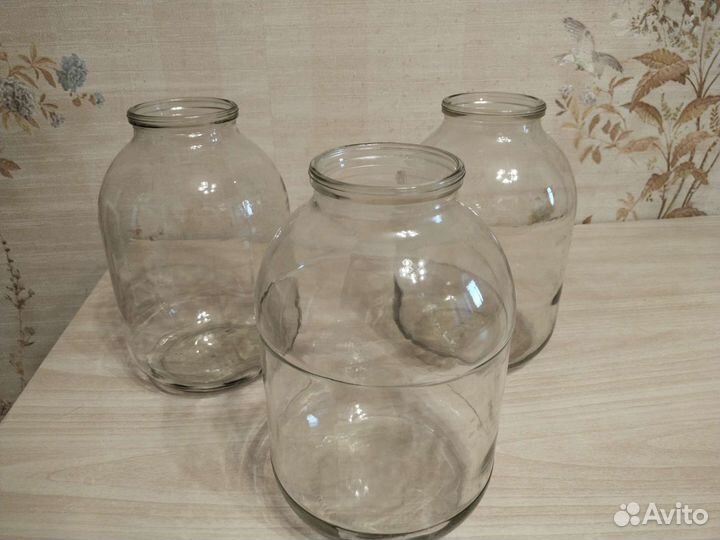 Банки стеклянные 3 литра