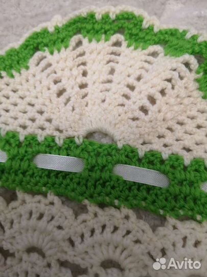 Вязаный плед