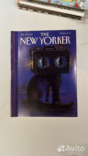 Обложка в рамке The New Yorker от 29 янв 1990