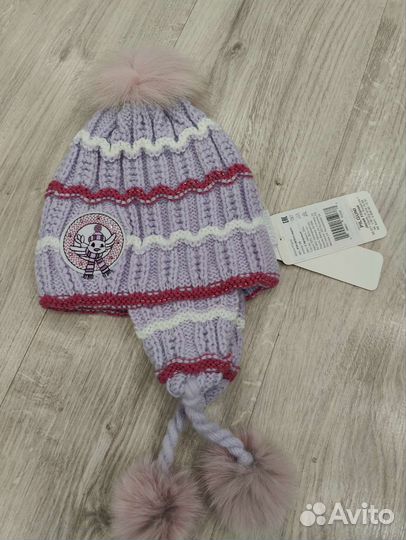 Шапка шлем для девочки Pilguni