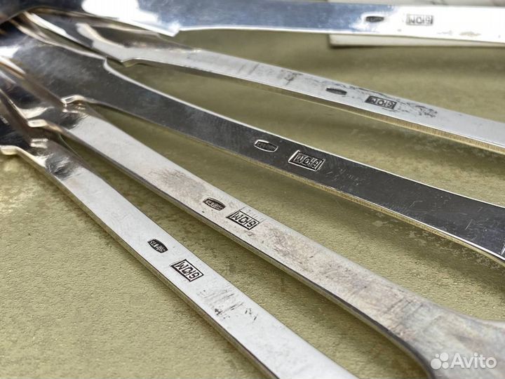 Серебряные столовые ложки