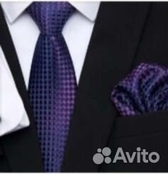 Наборы- галстук,платок,бабочка и запонки