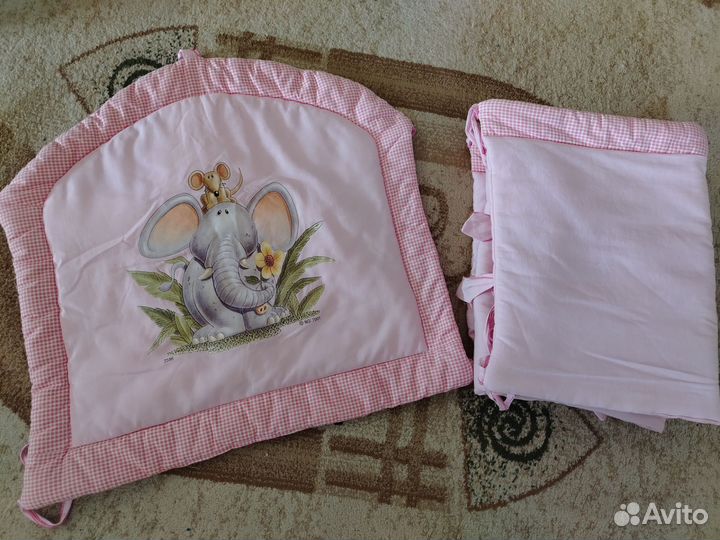 Бортики в кроватку