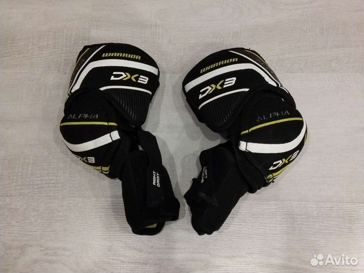 Налокотники хоккейные Warrior Alfa DX3 jr