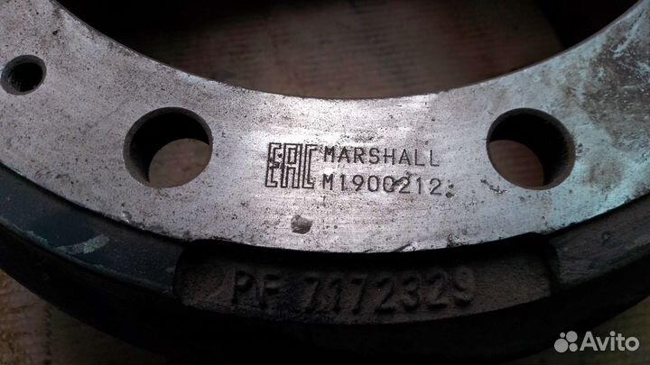 Барабан тормозной Iveco передний