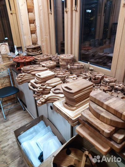 Разделочные доски, менажницы, подносы,винницы