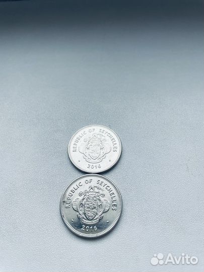 Сейшельские рупии монеты деньги Сейшел