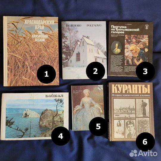 Книги-путеводители СССР (краеведение / музеи)