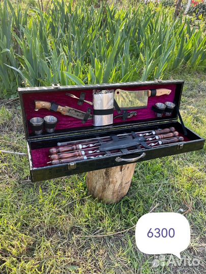 Подарочный шашлычный набор Кизляра подарочный