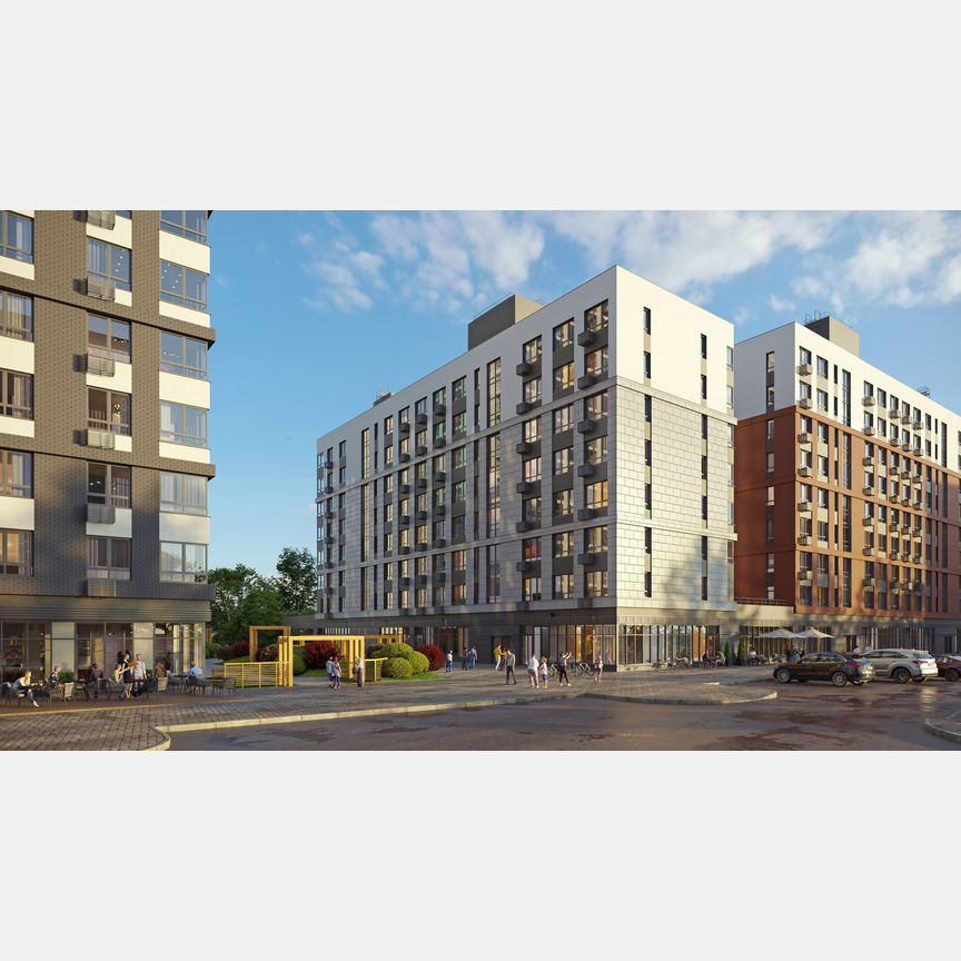 Квартира-студия, 28,8 м², 12/18 эт.