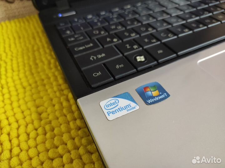Шустрый ноут PackardBell Pentium 2020M + Ram 4Gb